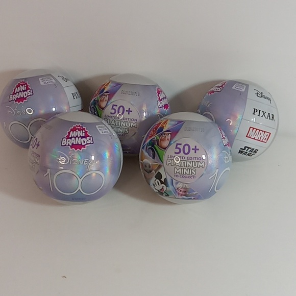 Set of 5 Limited Edition Mini Brands Disney 100th Anniversary - Picture 7 of 7